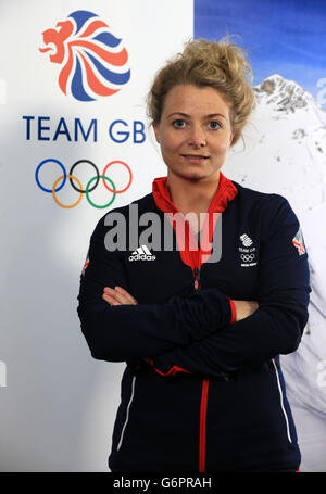 Winter Olympics - Team GB Kitting Session - Day Two - adidas Centre Stock Photo