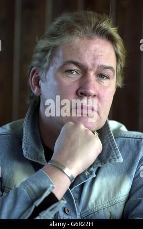 Eurovision Song Contest winner for Ireland, Johnny Logan, photographed at Ashbourne House Hotel, County Meath, Republic of Ireland. Stock Photo
