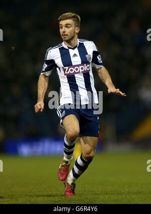 Soccer - Barclays Premier League - West Bromwich Albion v Everton - The Hawthorns. James Morrison, West Bromwich Albion Stock Photo