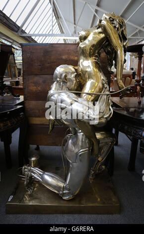 Rudolfo Bucacio sculpture sale Stock Photo