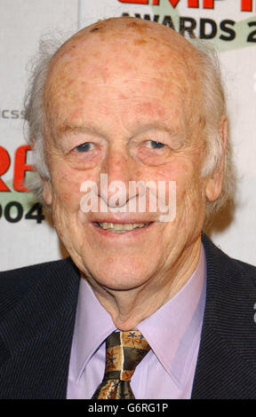 Ray Harryhausen during the Sony Ericsson Empire Film Awards at the Dorchester Hotel in central London. The ninth annual awards are organised by Empire Magazine and voted for by the public. Stock Photo