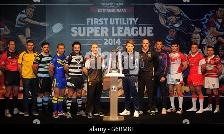 Rugby League - First Utility Super League - Official Launch - Event City Stock Photo