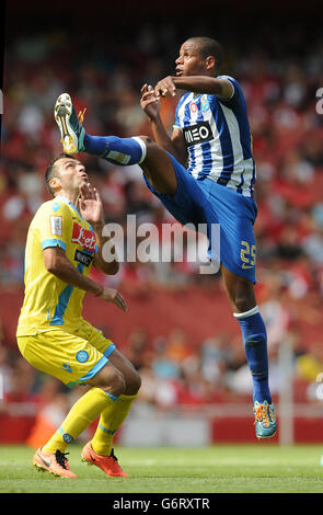 Soccer - Emirates Cup 2013 - Napoli v Porto - Emirates Stadium Stock ...