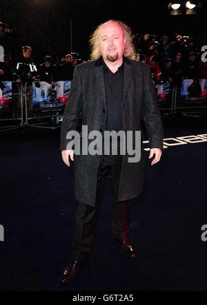 Bill Bailey arriving at the Premiere of Robocop at the BFI IMAX, South Bank, London. Stock Photo