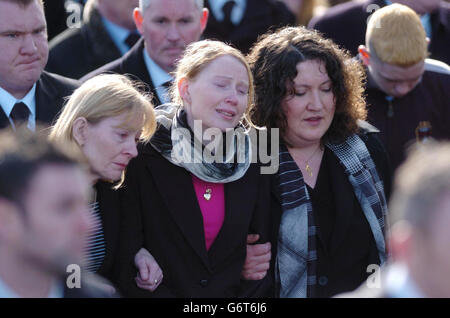 Cormac McAnallen Funeral Stock Photo