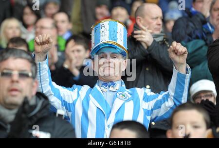 Soccer - FA Cup - Fifth Round - Cardiff City v Wigan Athletic - Cardiff City Stadium Stock Photo