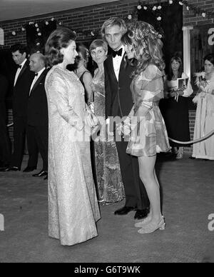 Julie Christie & Terence Stamp Stock Photo