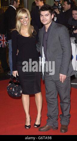 Singer Liz McClarnon from Atomic Kitten arrives for the Daily Mirror's Pride Of Britain Awards at the London Hilton on Park Lane, central London. The sisth annual reader-nominated awards celebrate heroism and bravery. Stock Photo