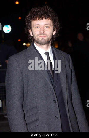 Actor Michael Sheen arrives for the UK premiere of Lord Of The Rings ...