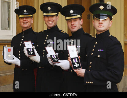 Irish Guards investiture Stock Photo