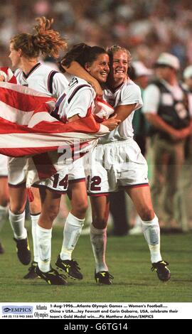 Atlanta Olympic Games .. Soccer Stock Photo