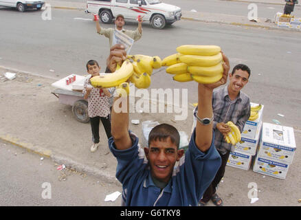 Streetlife in Basra Stock Photo