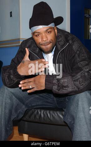 American artist Method Man during his guest appearance on MTV's TRL UK ...