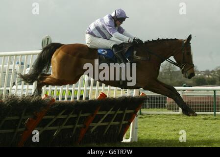 Jockey. Lazerito riden by Sam Thomas at Warwick, Sunday March 14 2004 ...