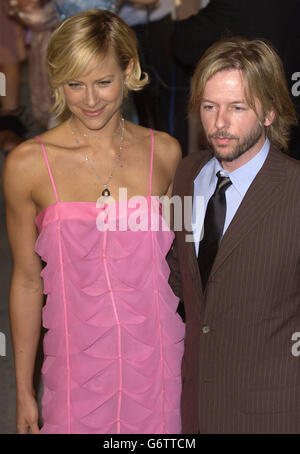 David Spade & Brittany Daniel Film: Joe Dirt (2001) Characters: Joe