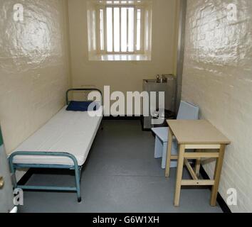 High Intensity Inmates Cell in segregation unit where high intensity management inmates are ...