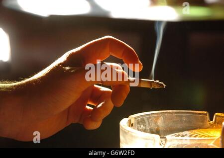 Irish Smoking Ban Stock Photo