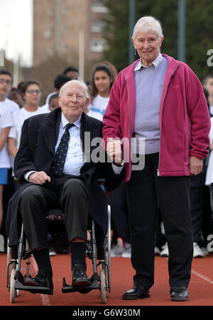 Athletic - Sir Roger Bannister Photocall - Paddington Recreation Ground Stock Photo