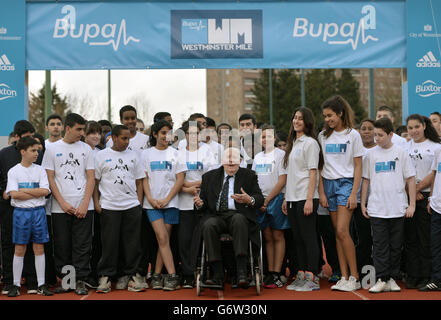 Athletic - Sir Roger Bannister Photocall - Paddington Recreation Ground Stock Photo