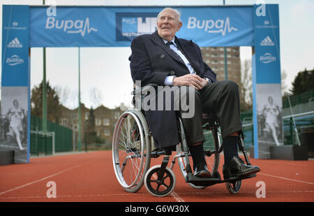 Athletic - Sir Roger Bannister Photocall - Paddington Recreation Ground Stock Photo