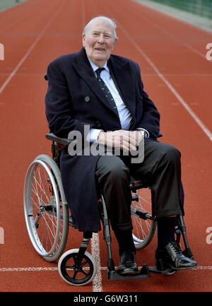 Athletic - Sir Roger Bannister Photocall - Paddington Recreation Ground Stock Photo