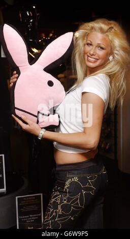 Playboy Model Luci Victoria, the only UK playmate to have posed for the