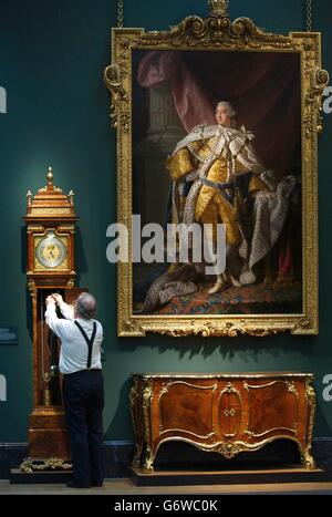 Robert Ball Queen's clockmaker Stock Photo