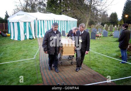 Rachel Whitear Body Exhumed Stock Photo