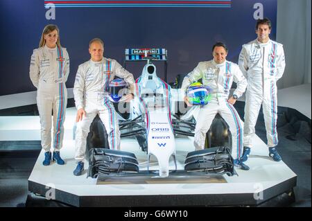 Motor Racing - Formula One - 2014 Williams Martini Formula One Car Launch - London Stock Photo