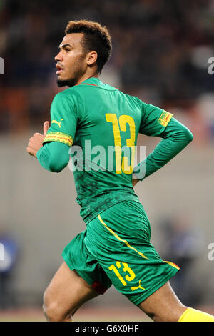 Soccer - International Friendly - Portugal v Cameroon - Estadio Dr Magalhaes Pessoa. Eric Maxim Choupo-Moting, Cameroon Stock Photo