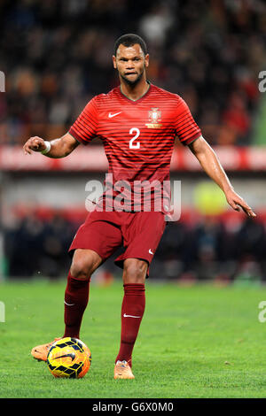 Soccer - International Friendly - Portugal v Cameroon - Estadio Dr Magalhaes Pessoa. Rolando, Portugal Stock Photo