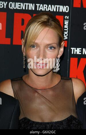 Thurman Kill Bill Vol.2 Premiere Stock Photo