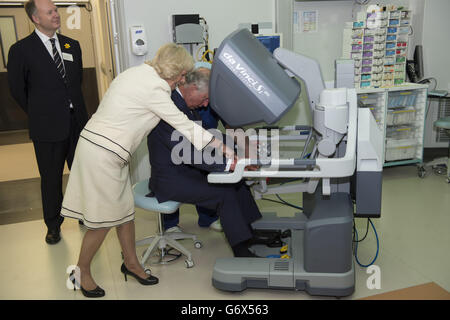 Charles opens new Chelsea Children's Hospital Stock Photo