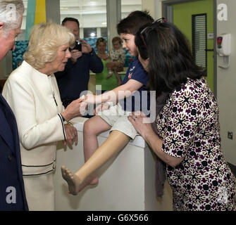 Charles opens new Chelsea Children's Hospital Stock Photo