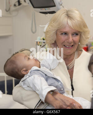 Charles opens new Chelsea Children's Hospital Stock Photo