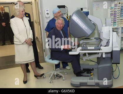 Charles opens new Chelsea Children's Hospital Stock Photo