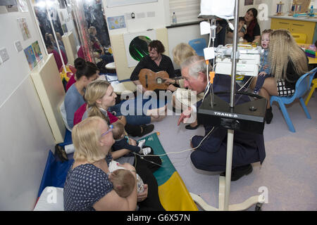 Charles opens new Chelsea Children's Hospital Stock Photo