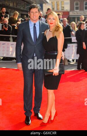 Tess Daly and husband Vernon Kay arriving at the Prince's Trust Celebrate Success Awards, at the Odeon, Leicester Square, in central London. Stock Photo
