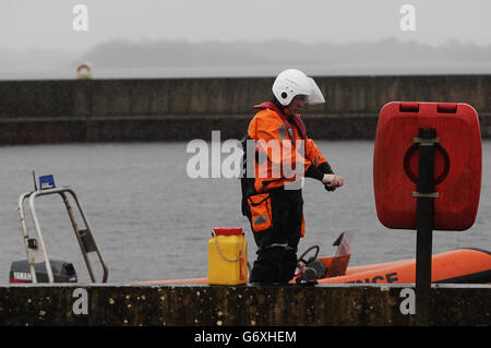 Lough Ree accident Stock Photo