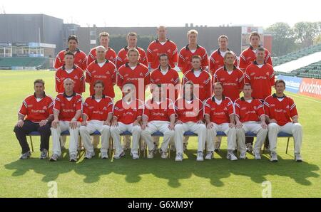 Glamorgan Cricket team Stock Photo