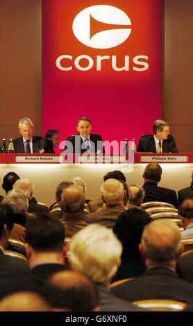 Corus annual general meeting Stock Photo