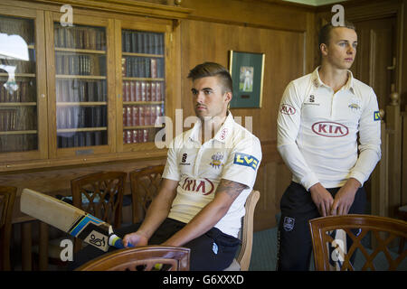 Cricket - Surrey County Cricket Club Squad Photocall 2014 - Kia Oval Stock Photo