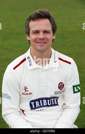 Cricket - 2014 Somerset CCC Media Day - The County Ground Stock Photo