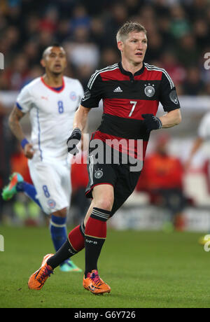 Soccer - International Friendly - Germany v Chile - Mercedes-Benz Arena. Bastian Schweinsteiger, Germany Stock Photo