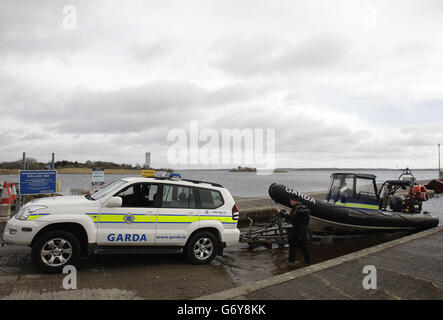 Lough Ree accident Stock Photo