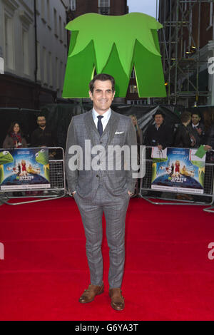 Ty Burrell arriving at the celebrity screening of Muppets Most Wanted at the Curzon Mayfair in central London. Stock Photo