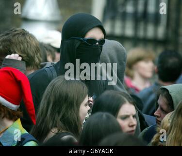 Reclaim the Streets demonstration Stock Photo