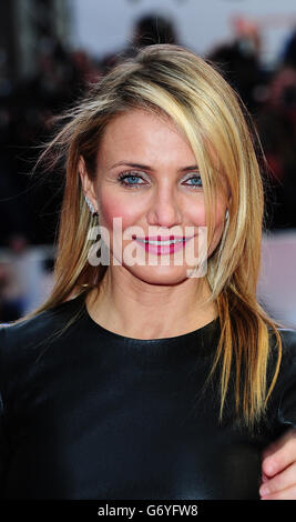 Cameron Diaz attending the UK gala screening of The Other Woman at the Curzon Mayfair, London. PRESS ASSOCIATION Photo. Picture date: Wednesday April 2, 2014. Photo credit should read: Ian West/PA Wire Stock Photo