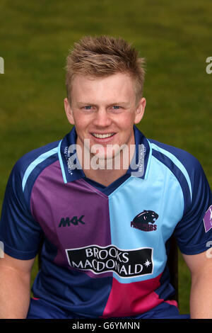 Cricket - 2014 Middlesex CCC Media Day - Lord's Cricket Ground. Sam Robson, Middlesex Stock Photo