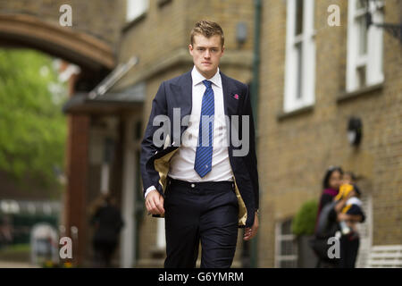 Cricket - 2014 Middlesex CCC Media Day - Lord's Cricket Ground. Tom Helm, Middlesex Stock Photo